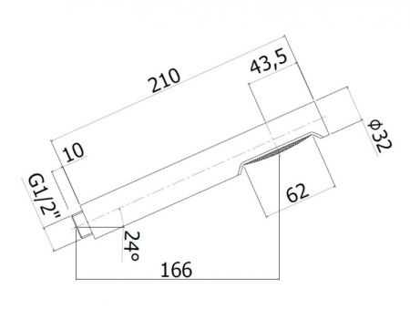 Ручной душ трехрежимный Cezares CZR CZR-B-D1F-BIO Белый матовый фото