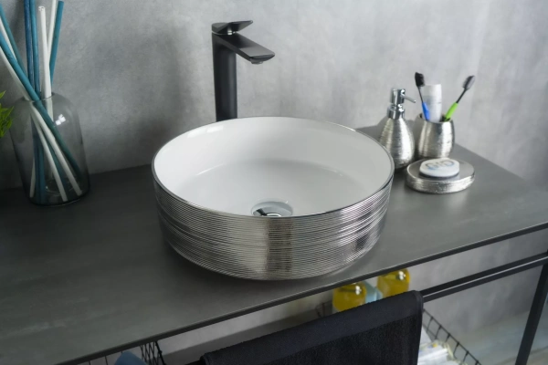 Накладная раковина GID Luxe Line D1357h131 36х36 фото