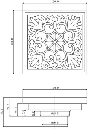 Душевой трап Veragio Canyon VR.CAN-2047.СR фото