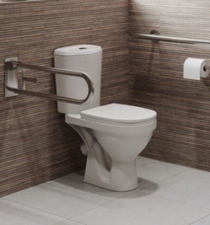 Унитаз-компакт для инвалидов Rosa Дон 467548 с сиденьем фото