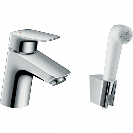 Смеситель для раковины с гигиеническим душем Hansgrohe Logis 71290000 фото