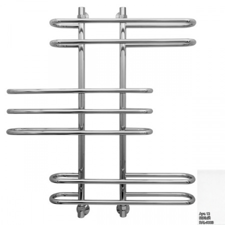 Водяной полотенцесушитель Сунержа Фурор 100х90 12-0108-1090 белый фото