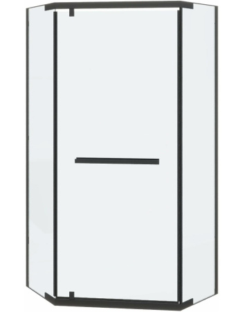 Душевой уголок Cerutti SPA Chika ZP101B 100x100 черный фото