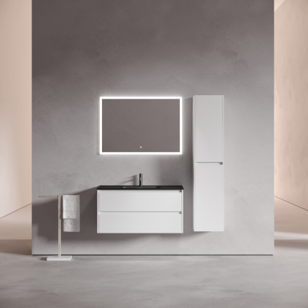 Тумба под раковину Sancos Libra LB100W белая фото