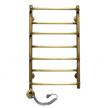 Полотенцесушитель электрический Domoterm Орфей П7 (400х700) (бронза) левый фото