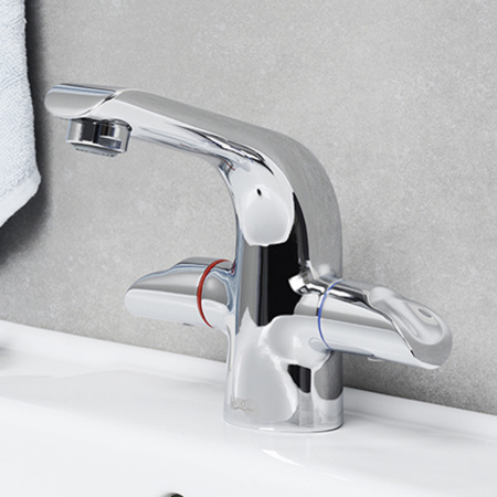 Смеситель для раковины двухвентильный WasserKRAFT Lossa 1203 фото