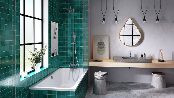 Душевая система Ferro Fiesta NP79-BFI13U Хром фото