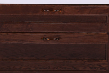 Тумба под раковину ASB-Woodline Прато 100 9651 орех фото