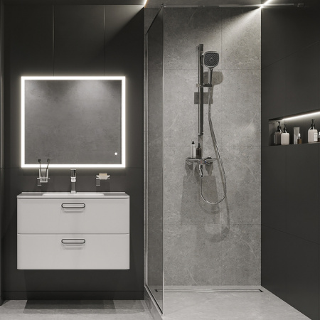 Смеситель для ванны с душем Iddis Shelfy SHESBBTi02WA фото