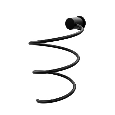 Держатель фена WasserKRAFT K-1080BLACK фото