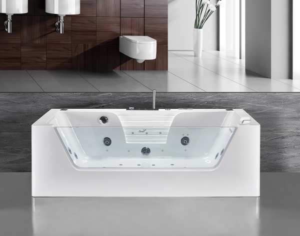 Акриловая гидромассажная ванна (джакузи) Cerutti SPA С-477-18 180x85 фото