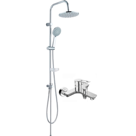 Душевая система Agger Brave A2393500 Хром фото