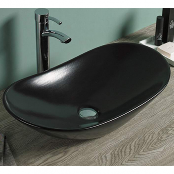 Накладная раковина CeramaLux NC 7811AMB 61,5х36 фото