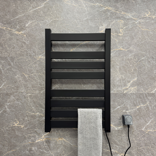 Полотенцесушитель электрический Fixsen HI-TECH FX-7500B черный фото