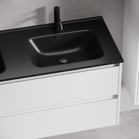 Тумба под раковину Sancos Libra LB120-2W белая фото