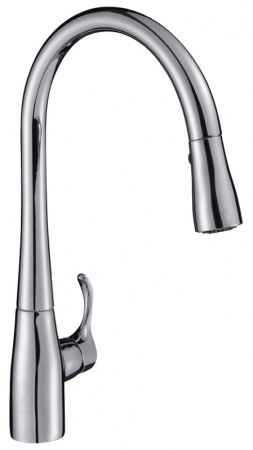 Смеситель для кухни Jacob Delafon Simplice 596D-CP с выдвижным изливом фото