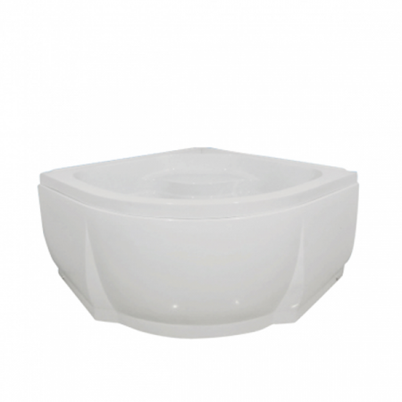 Поддон для душа River 80*80*43 полукруг фото