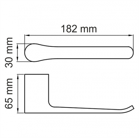 Держатель для туалетной бумаги WasserKRAFT Elbe К-7296 фото