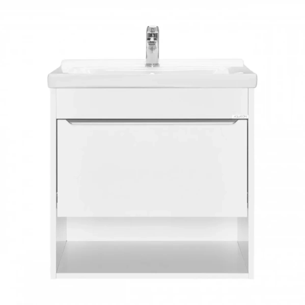 Тумба под раковину Акватон Хоуп 60 1A287201HP2B0 белая матовая фото