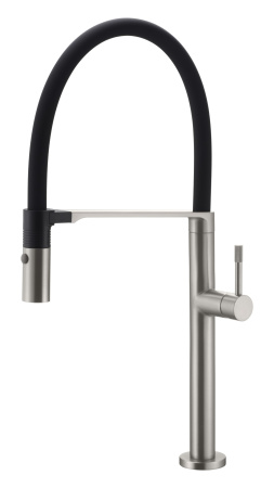 Смеситель для кухни Boheme Uno 114-NB NIKEL BRUSH фото