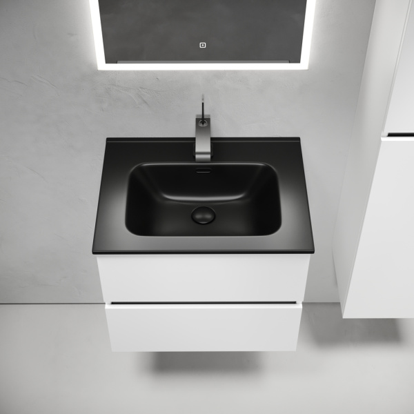 Тумба под раковину Sancos Urban UR60W белый глянец фото