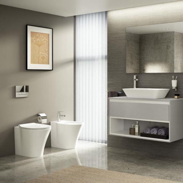 Биде напольное Ideal Standard Connect Air AquaBlade E018001 фото