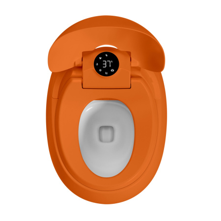 Электронный унитаз-биде Abber Bequem AC1131SOR оранжевый фото