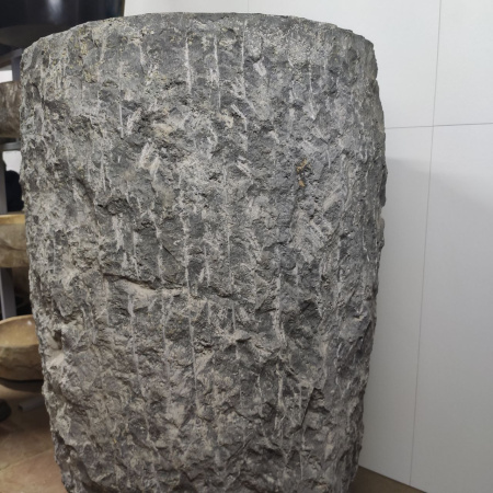 Раковина напольная из мрамора Black MN-01497 (57*57*90) фото