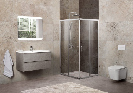 Душевой уголок BelBagno Unique UNIQUE-A-2-75/90-P-Cr фото
