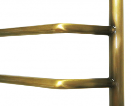 Полотенцесушитель электрический Domoterm Лаура П5 (500х500) (бронза) левый фото