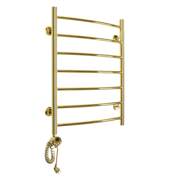 Полотенцесушитель электрический Domoterm Калипсо   Калипсо П7 500x700 EL золото фото