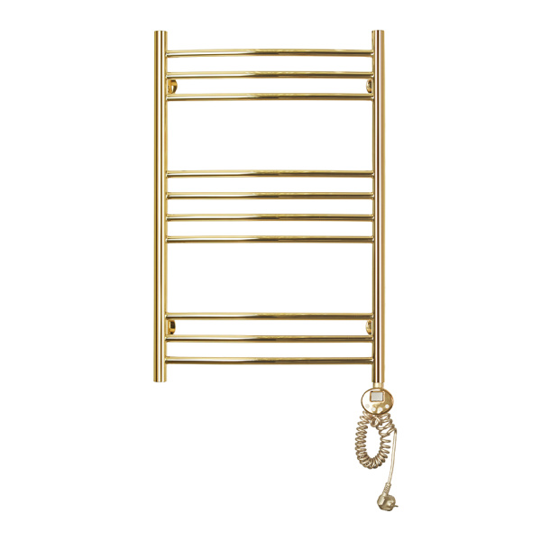 Полотенцесушитель электрический Domoterm Калипсо   Калипсо П10 500x800 ER золото фото