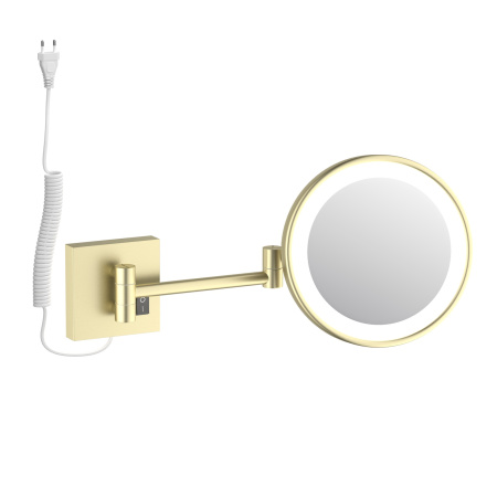 Косметическое зеркало с подсветкой Timo Luiro 18474/17 Золото матовое фото