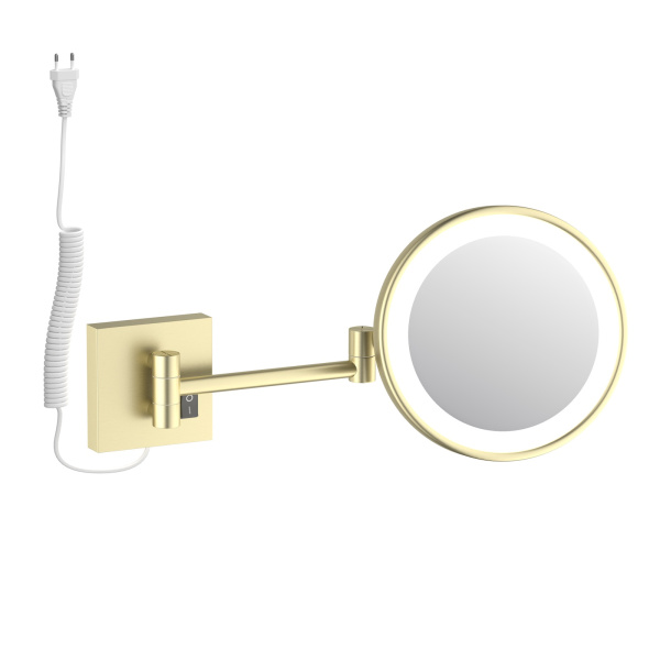 Косметическое зеркало с подсветкой Timo Luiro 18474/17 Золото матовое фото