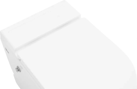 Унитаз приставной с импульсным смывом Abber Bequem AC1115P с сиденьем микролифт фото