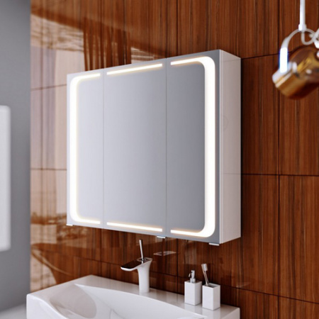 Зеркало-шкаф Aqwella 5 Stars Milan 100 Mil.04.10 фото