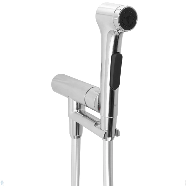 Гигиенический душ со смесителем Jacob Delafon Elate E28317-CP с двухрежимной лейкой фото