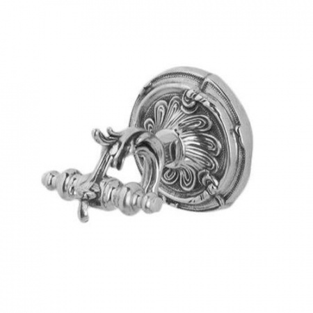 Крючок для ванной двойной Art&Max Barocco AM-1784-Cr серебро фото