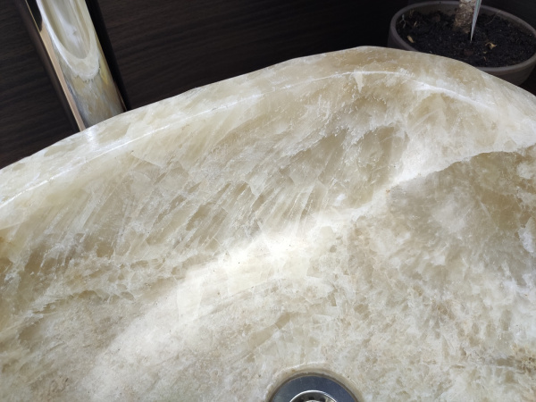 Накладная раковина из оникса Indo Erozy Sunset EO-00043 фото