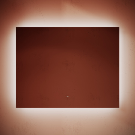 Зеркало с подсветкой Sancos Square SQ900 90x70 фото