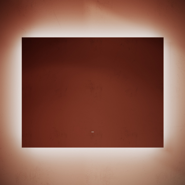 Зеркало с подсветкой Sancos Square SQ900 90x70 фото