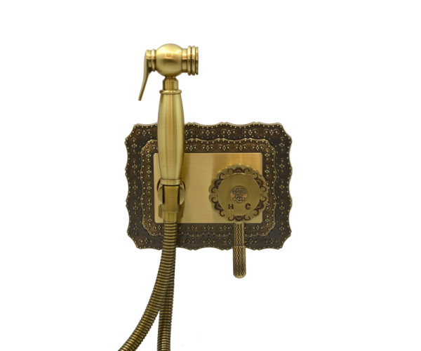 Гигиенический душ со смесителем Bronze de Luxe Windsor 10136 фото