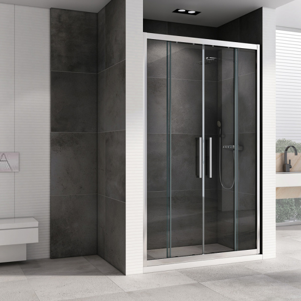 Душевая дверь ABBER Schwarzer Diamant AG33180H 180 см фото