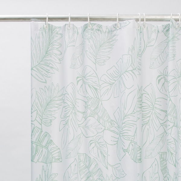 Текстильная шторка для ванной комнаты 200*180 Iddis Basic B48P218i11 фото