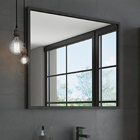 Зеркало Comforty Бредфорд-90 черный фото