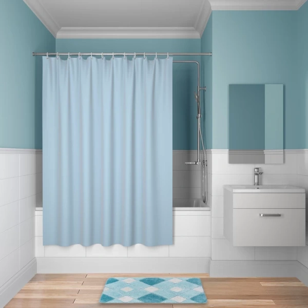 Текстильная шторка для ванной комнаты 180*200см Iddis B70P218i11 фото