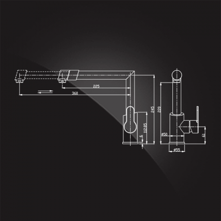 Смеситель для кухни Elghansa Dynamic 5636338 фото