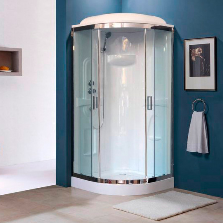 Душевая кабина Royal Bath HK RB90HK1-T-CH 90x90 фото