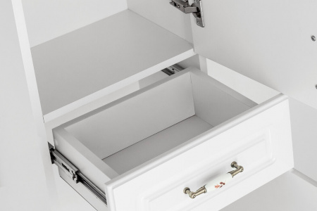 Шкаф-пенал Style Line Олеандр 2 белый фото