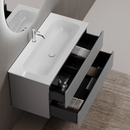 Тумба под раковину Sancos Folk FL120ES Ergraut soft фото